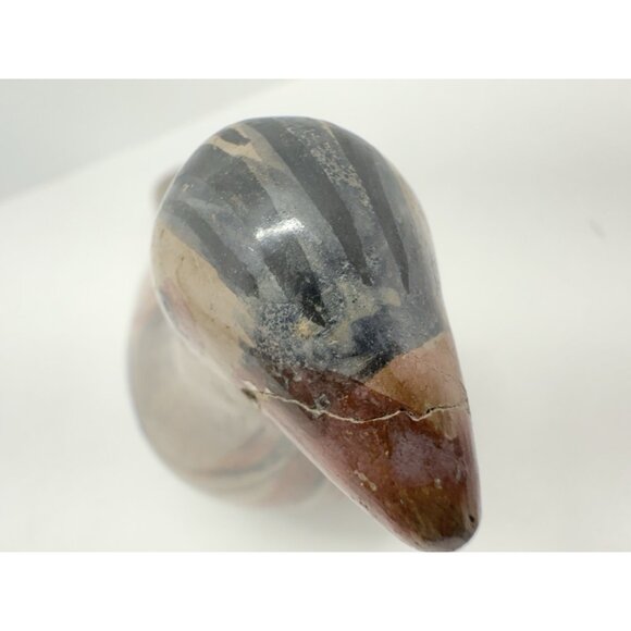 2 Vintage Tonala Bird Figurines Ceramic Hand Painted Mexican Folk Art Pottery - Picture 5 of 15